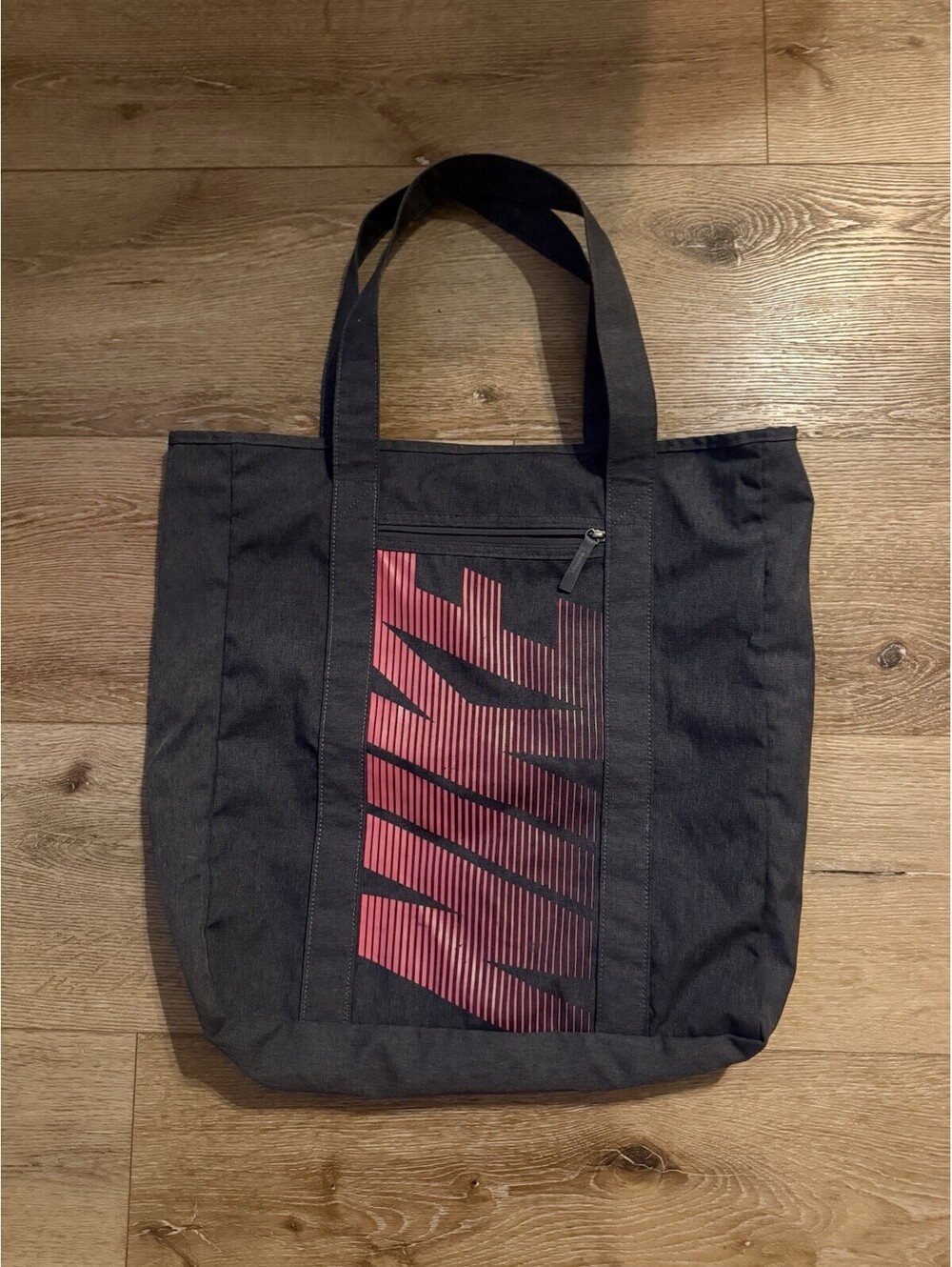 Nike Adult Gray Tote Gym Bag Medium Size